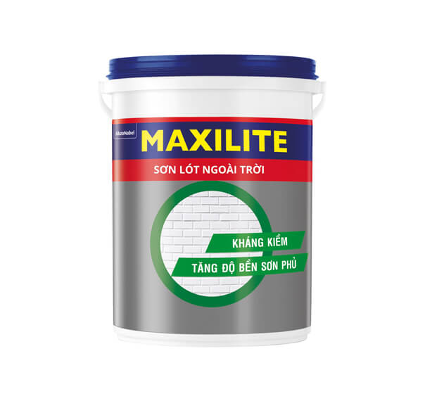 Sơn lót Maxilite ngoài trời được thiết kế đặc biệt để chống lại sự oxy hóa, thời tiết khắc nghiệt và các tác động khác từ môi trường bên ngoài, giúp cho bề mặt nhà cửa của bạn trở nên bền bỉ và chắc chắn hơn.