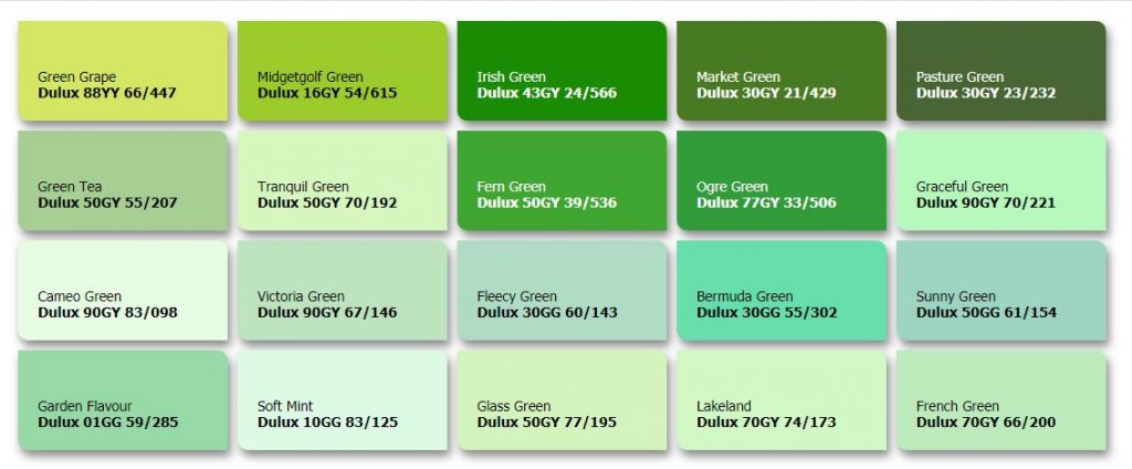 Sơn Dulux màu xanh lá là sự lựa chọn hoàn hảo để trang trí và nâng tầm không gian sống. Dòng sản phẩm chất lượng cao của chúng tôi sẽ đem lại sự hài lòng và thỏa mãn cho bạn.